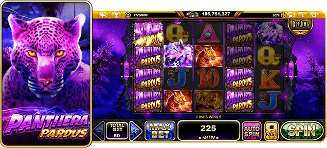 GGburme22 Slots Game - Panthera Pardus